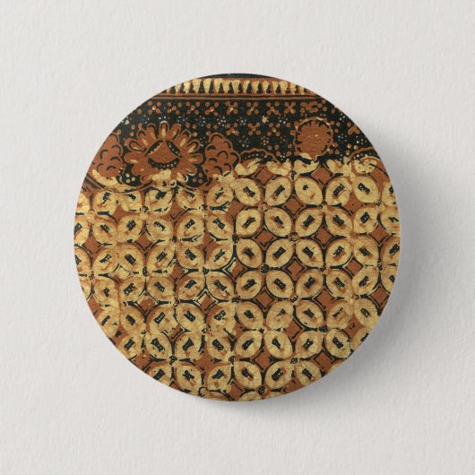 Kaffee Bean Earthy Boho Rustic Button (Vorderseite)