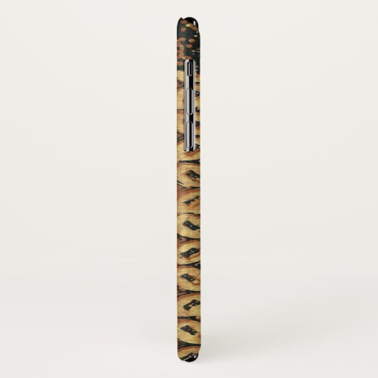 Kaffee Bean Earthy Boho Rustic Case-Mate iPhone Hülle (Hinten/Links)