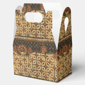 Kaffee Bean Earthy Boho Rustic Geschenkschachtel (Geöffnet)