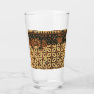Kaffee Bean Earthy Boho Rustic Glas
