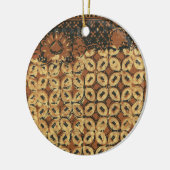 Kaffee Bean Earthy Boho Rustic Keramik Ornament (Links)