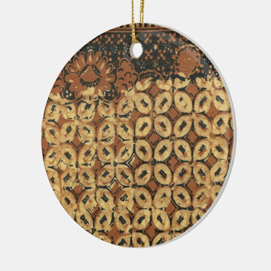 Kaffee Bean Earthy Boho Rustic Keramik Ornament (Links)