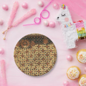 Kaffee Bean Earthy Boho Rustic Pappteller (Party)