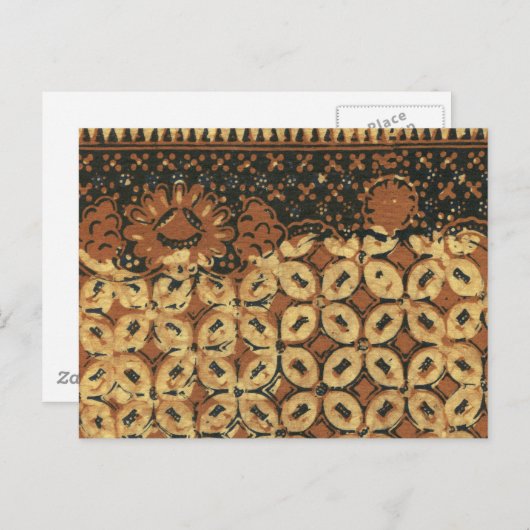 Kaffee Bean Earthy Boho Rustic Postkarte (Vorne/Hinten)