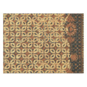 Kaffee Bean Earthy Boho Rustic Tischdecke (Vorderseite (Horizontal))