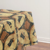 Kaffee Bean Earthy Boho Rustic Tischdecke (Beispiel)