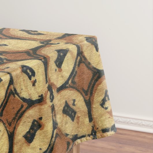 Kaffee Bean Earthy Boho Rustic Tischdecke (Beispiel)