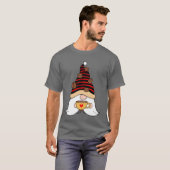 Kaffee Bean Hat Kaffee trinken Gnome T-Shirt (Vorne ganz)