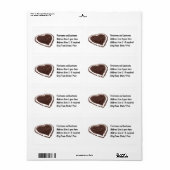 Kaffee Bean Herz (Vorne)