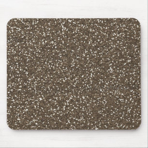 Kaffee Bean Imitat Glitzer Mousepad