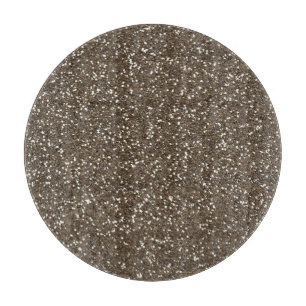 Kaffee Bean Imitat Glitzer Schneidebrett