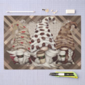 Kaffee Bean Latte Gnomes Decoupage Seidenpapier (Handwerk)