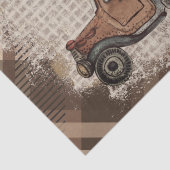 Kaffee Bean Latte Gnomes Decoupage Seidenpapier (Detail)