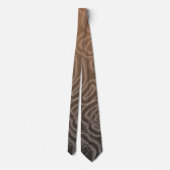 Kaffee Bean Necktie Krawatte (Rückseite)