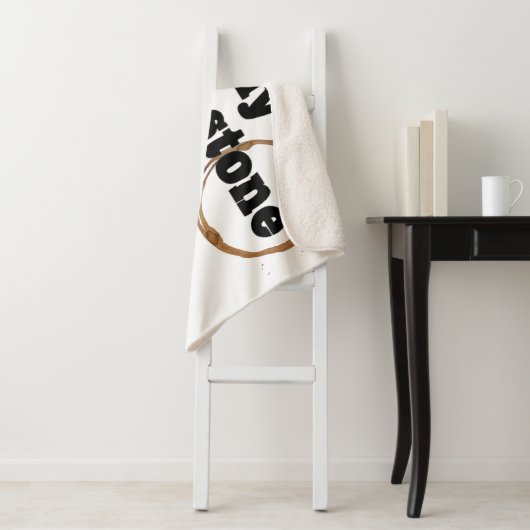 Kaffee Bean Sherpa Blanket Sherpadecke (Beispiel)
