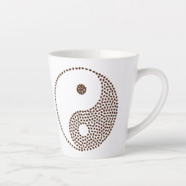 Kaffee Bean Yin/Yang Latte Tasse