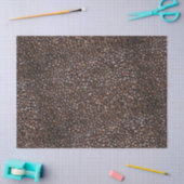 KAFFEE BEANS PATTERN SEIDENPAPIER (Basteln)