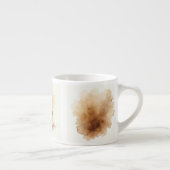 Kaffee befleckt espressotasse (Rechts)