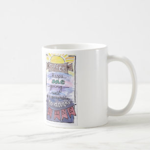 Kaffee behält mich gehende Tasse