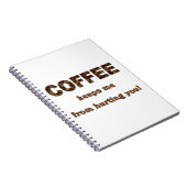 KAFFEE BEHALTE MIR... NOTIZBLOCK (Rechte Seite)