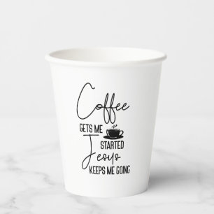 Kaffee-Biokosten Pappbecher