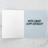 KAFFEE BIRTHDAY Grußkarte Karte (Innenseite)