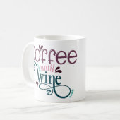 Kaffee bis Wein Tasse (Vorderseite Links)