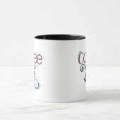Kaffee bis Weinkaffee Tasse (Zentrum)