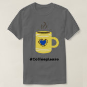Kaffee bitte 7 T-Shirt (Design vorne)