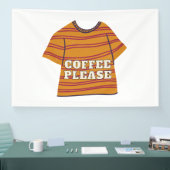 Kaffee bitte banner (Messe)