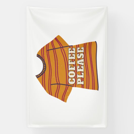 Kaffee bitte banner (Vertikal)