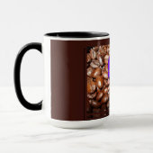 "Kaffee bitte!" Funny Emoji Tasse (Links)