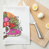 Kaffee bitte geschirrtuch (Viertel Falte)