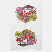 Kaffee bitte geschirrtuch (Vertikal)