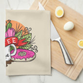 Kaffee bitte geschirrtuch (Viertel Falte)