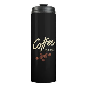 Kaffee bitte Kaffee Läden Thermosbecher