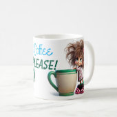 Kaffee Bitte  Kaffeetasse (VorderseiteRechts)