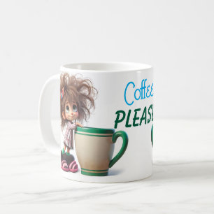 Kaffee Bitte  Kaffeetasse