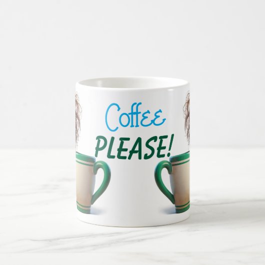 Kaffee Bitte  Kaffeetasse (Mittel)