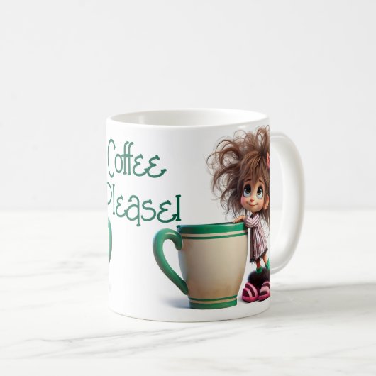 Kaffee bitte kaffeetasse (VorderseiteRechts)