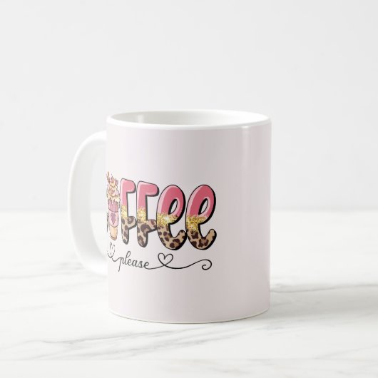 Kaffee bitte kaffeetasse (Vorderseite Links)