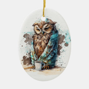 Kaffee bitte keramik ornament