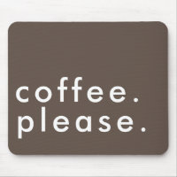 Kaffee Bitte kühl einfach, modern