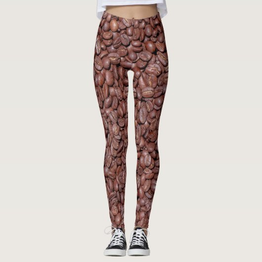 Kaffee bitte leggings (Vorderseite)