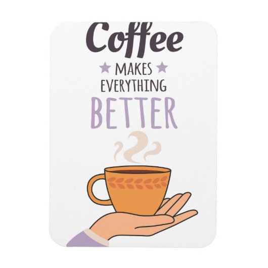 Kaffee bitte magnet (Vertikal)