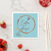 Kaffee bitte serviette (Beispiel)