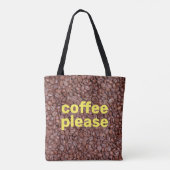 Kaffee bitte tasche (Rückseite)