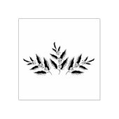 Kaffee-Blatt-Stempel Gummistempel (Prägung)