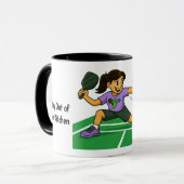 Kaffee Bleib aus der Küche Tasse (Vorderseite Links)