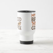 Kaffee-Blutgruppe-Grafik als Geschenk für Kaffeeli Reisebecher (Mittel)